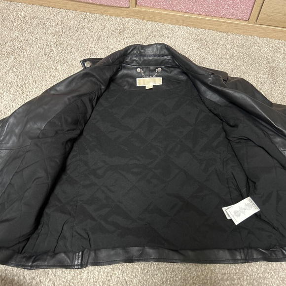 Michael Kors Leather Jacket - Picture 4 of 5